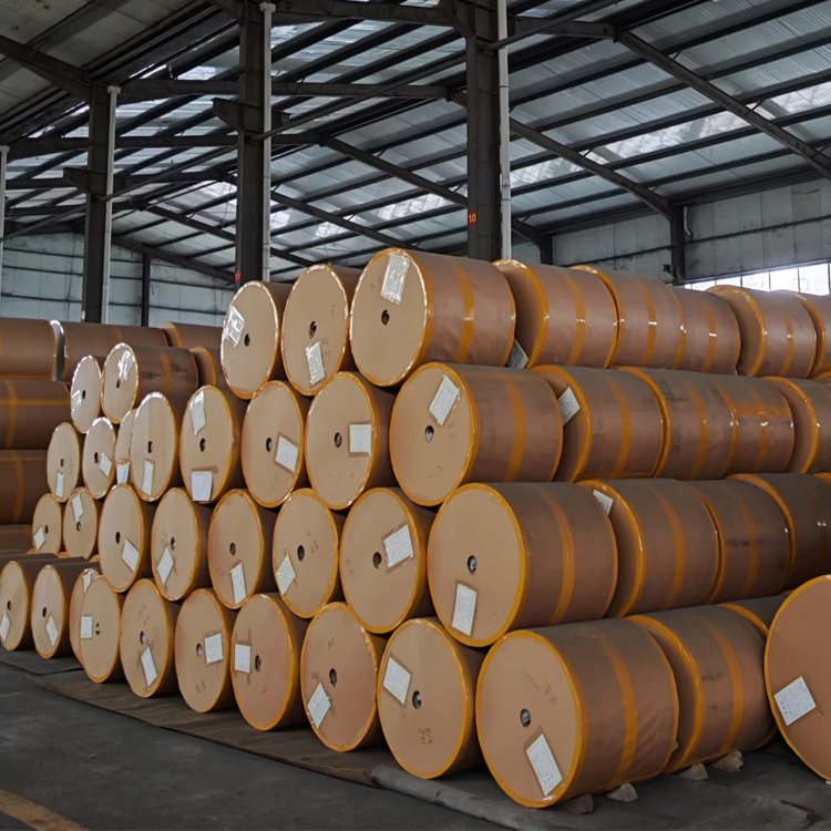 Custom PE Silicone Release Paper Jumbo Roll Packaging Sticker Laminated Paper Raw Material Coated Release Papers