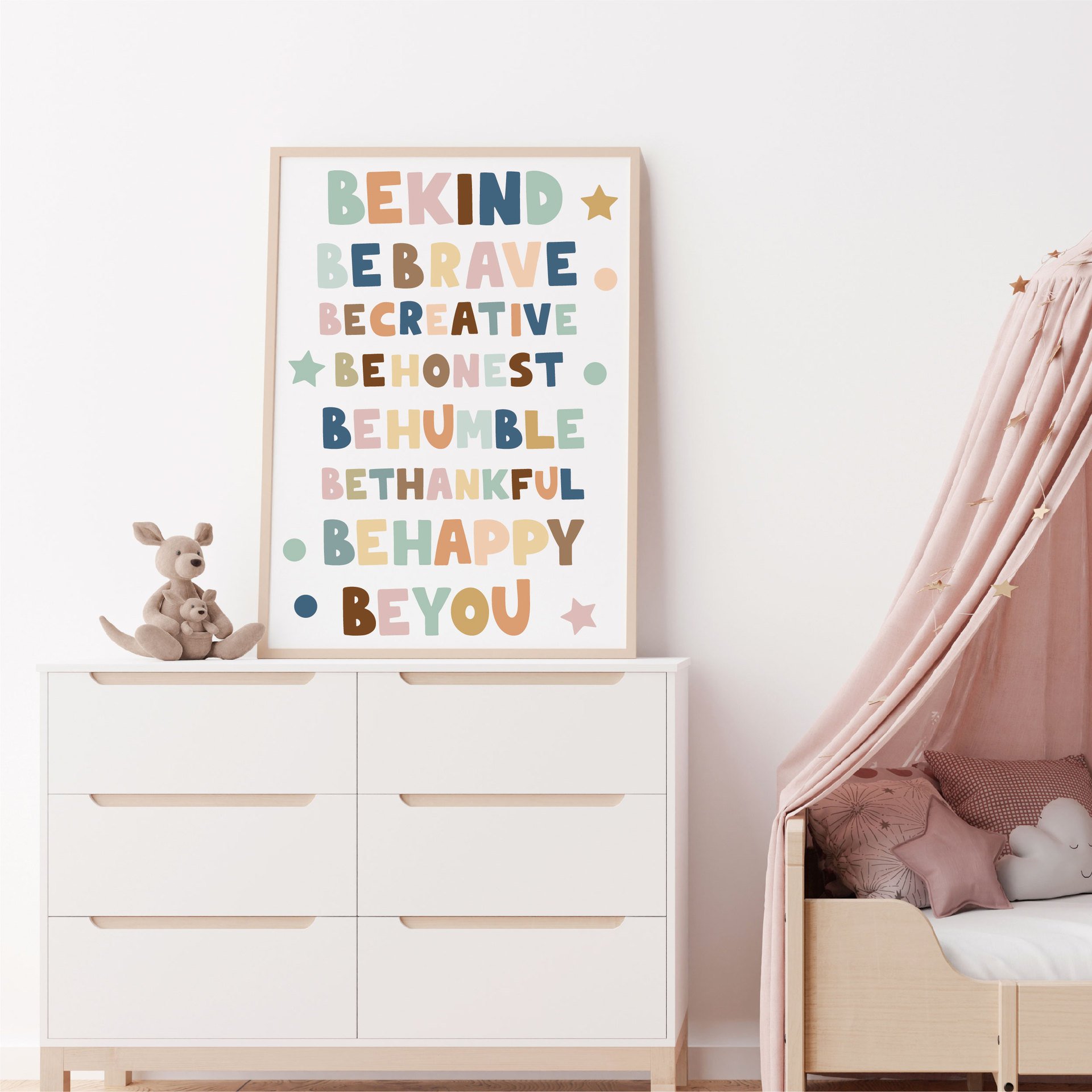 Cartoon Rainbow Self Adhesive Wall Stickers,Wall Decal for Kids Bedroom Decoration Waterproof Vinyl Wall Decor Sticker