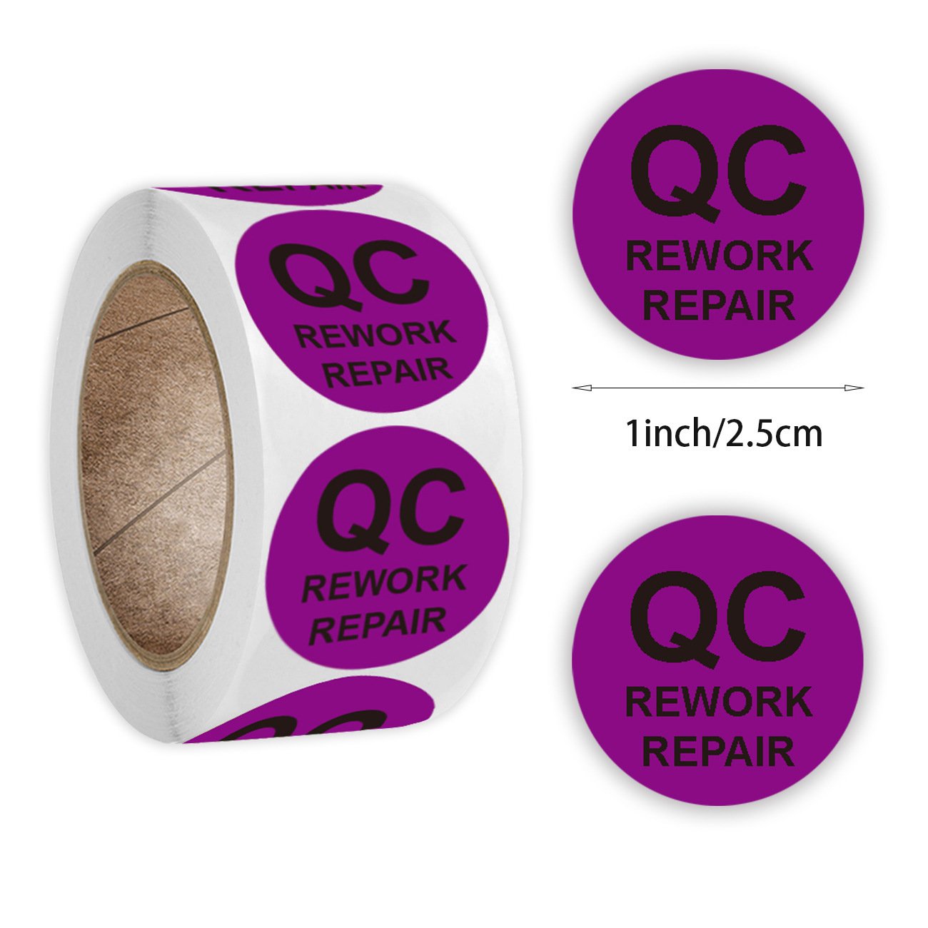 Color Waterproof Label Stickers Custom,For Warehouse Or Transportation Quality Control QC Approved Stickers,Packaging Labels