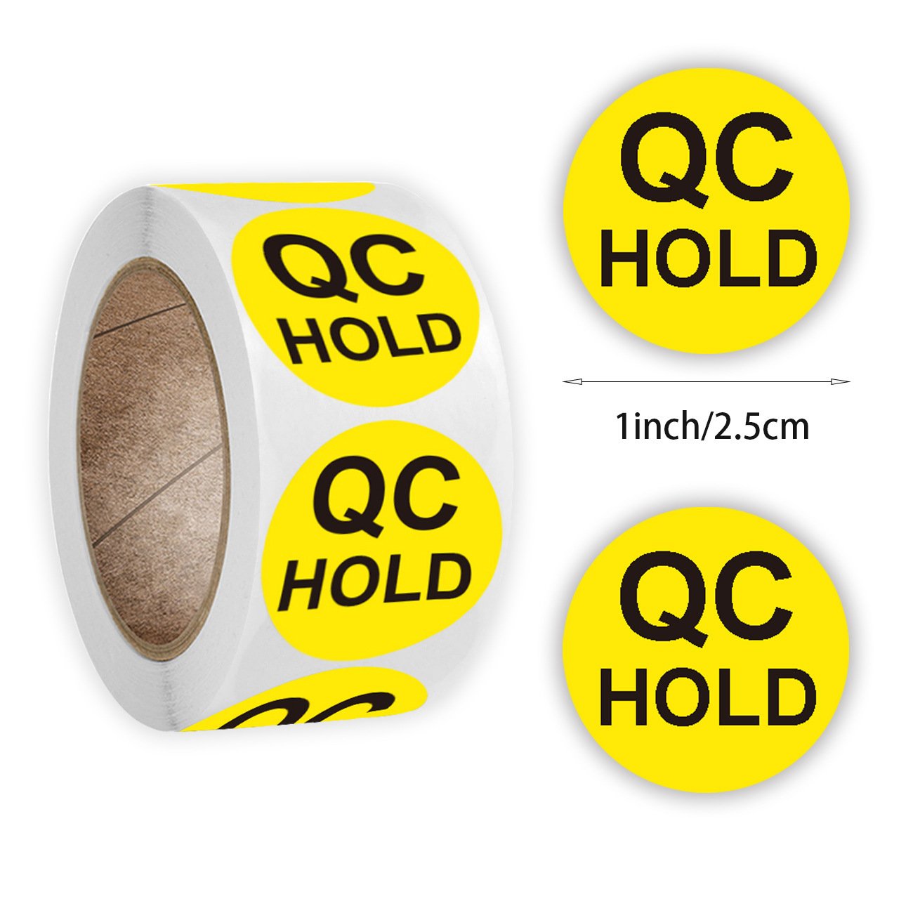 Color Waterproof Label Stickers Custom,For Warehouse Or Transportation Quality Control QC Approved Stickers,Packaging Labels
