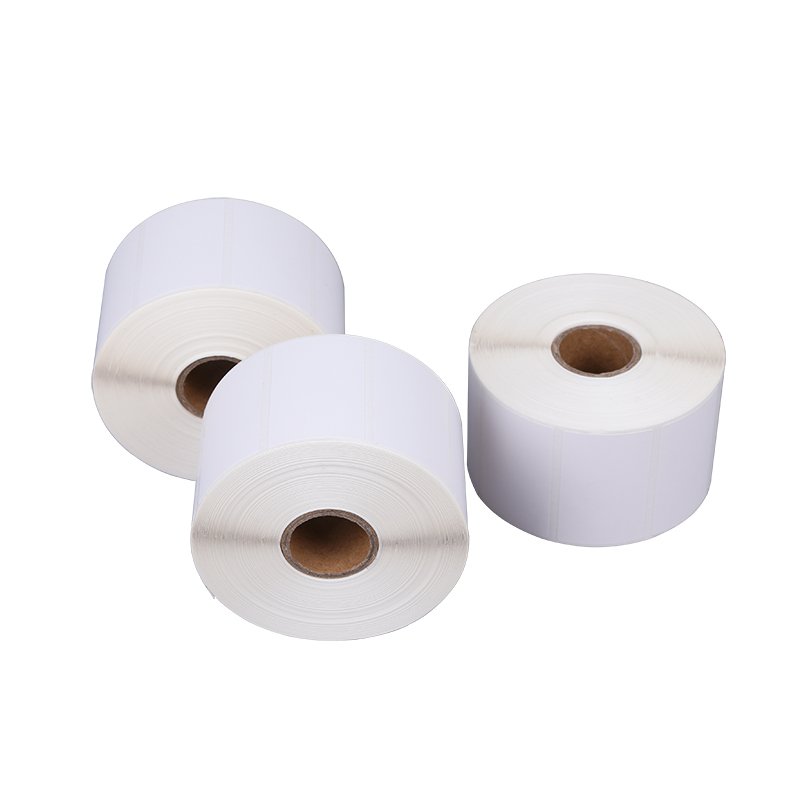 Custom Logo Thermal Barcode Sticker Barcode Labels Waterproof Sticker Labels 2021 Hot Sell Customized Adhesive Sticker White