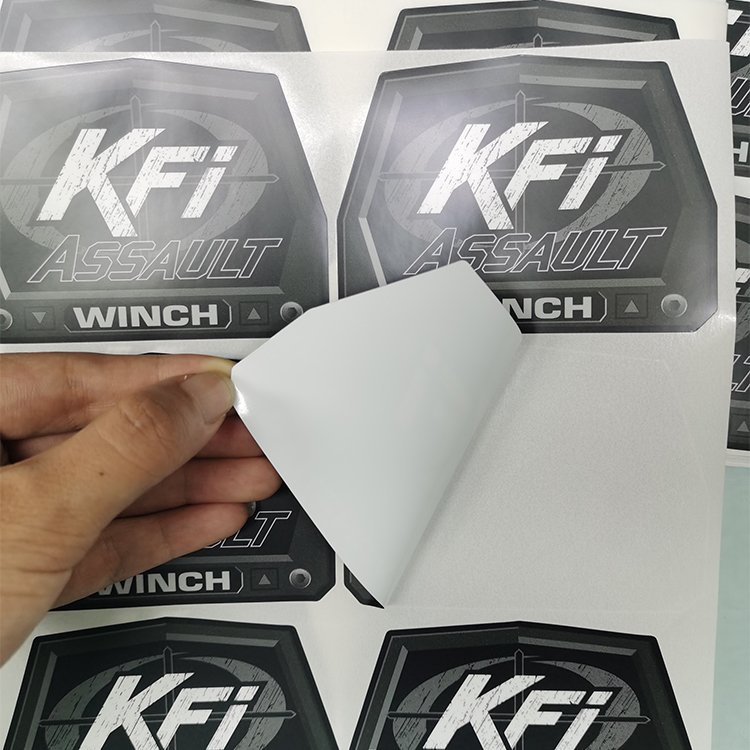 high quality cheap waterproof custom outdoor weatherproof sunscreen UV resistance your own design logo pvc sticker