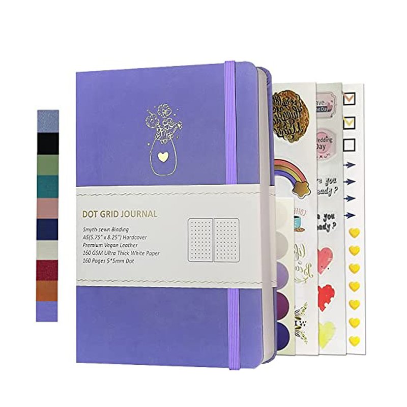 2024 Custom Printing Linen Journal Fabric Self Management Daily Life Bible Verses Undated Weekly Plan Daily Notebook