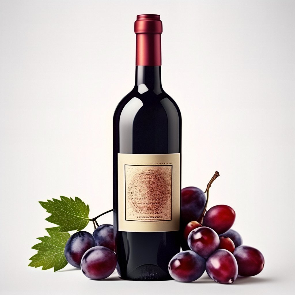 Factory Printed Wholesale Roll Logo Printed Red Wine Label Sticker for Glass Bottle