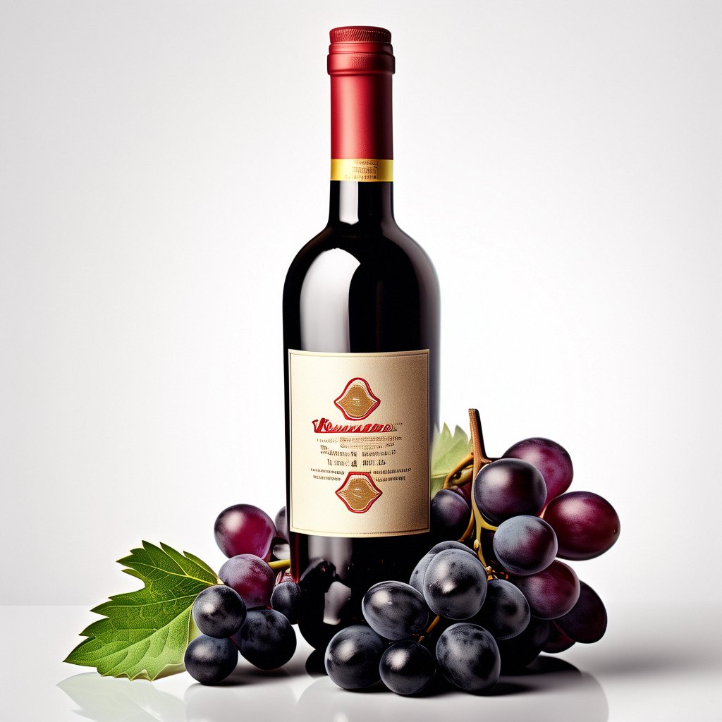 Factory Printed Wholesale Roll Logo Printed Red Wine Label Sticker for Glass Bottle