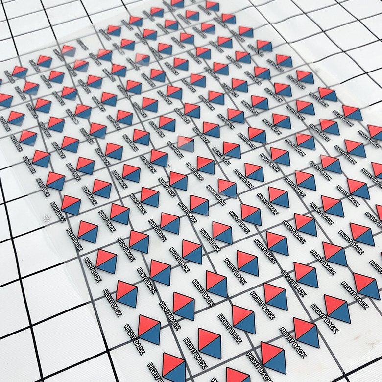 2024 new fashion iron on 3d logo sticker custom heat transfer printing