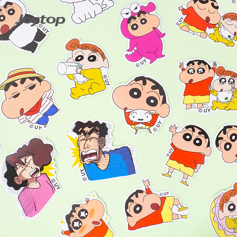 Joytop 102092 Wholesale Crayon Shin-chan-Large Waterproof PVC Sticker