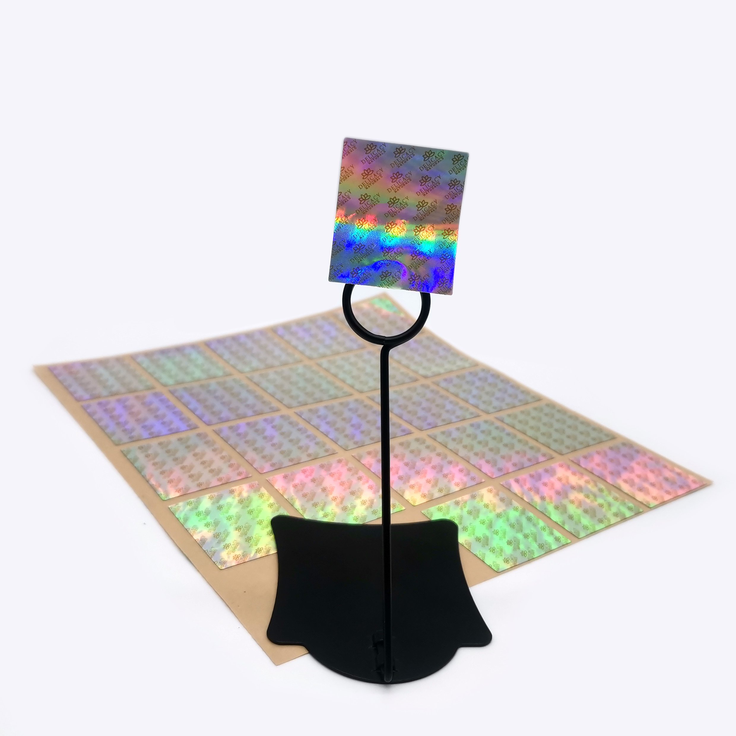 Security Hologram Adhesive Sticker 3d Holographic Foil Labels Stickers