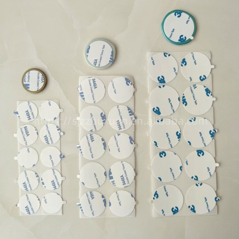 30MM Strong Adhesive, Round Double Sides Adhesive Sticker For Wax Stamp