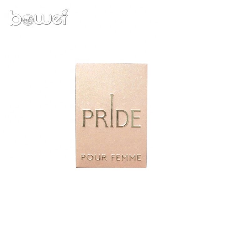 Perfume Labels Accept Custom Logo Aluminum Perfume Bottle Metal Beer Bottle OEM Beverage Waterproof Sticker Adhesive Sticker