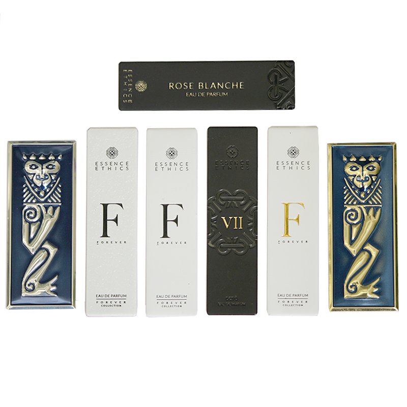 Perfume Labels Accept Custom Logo Aluminum Perfume Bottle Metal Beer Bottle OEM Beverage Waterproof Sticker Adhesive Sticker