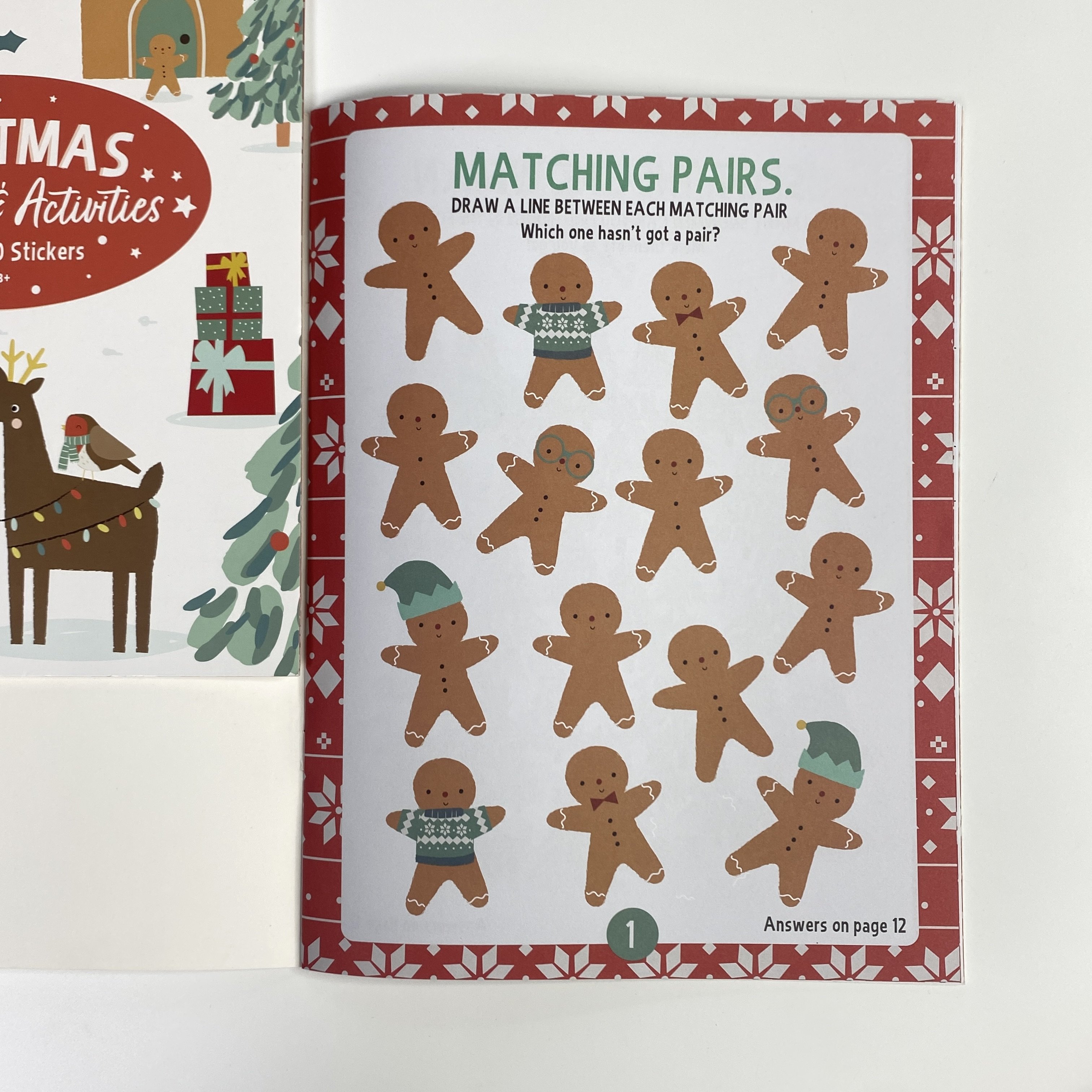A5 Wholesale custom printing sticker book Christmas coloring book