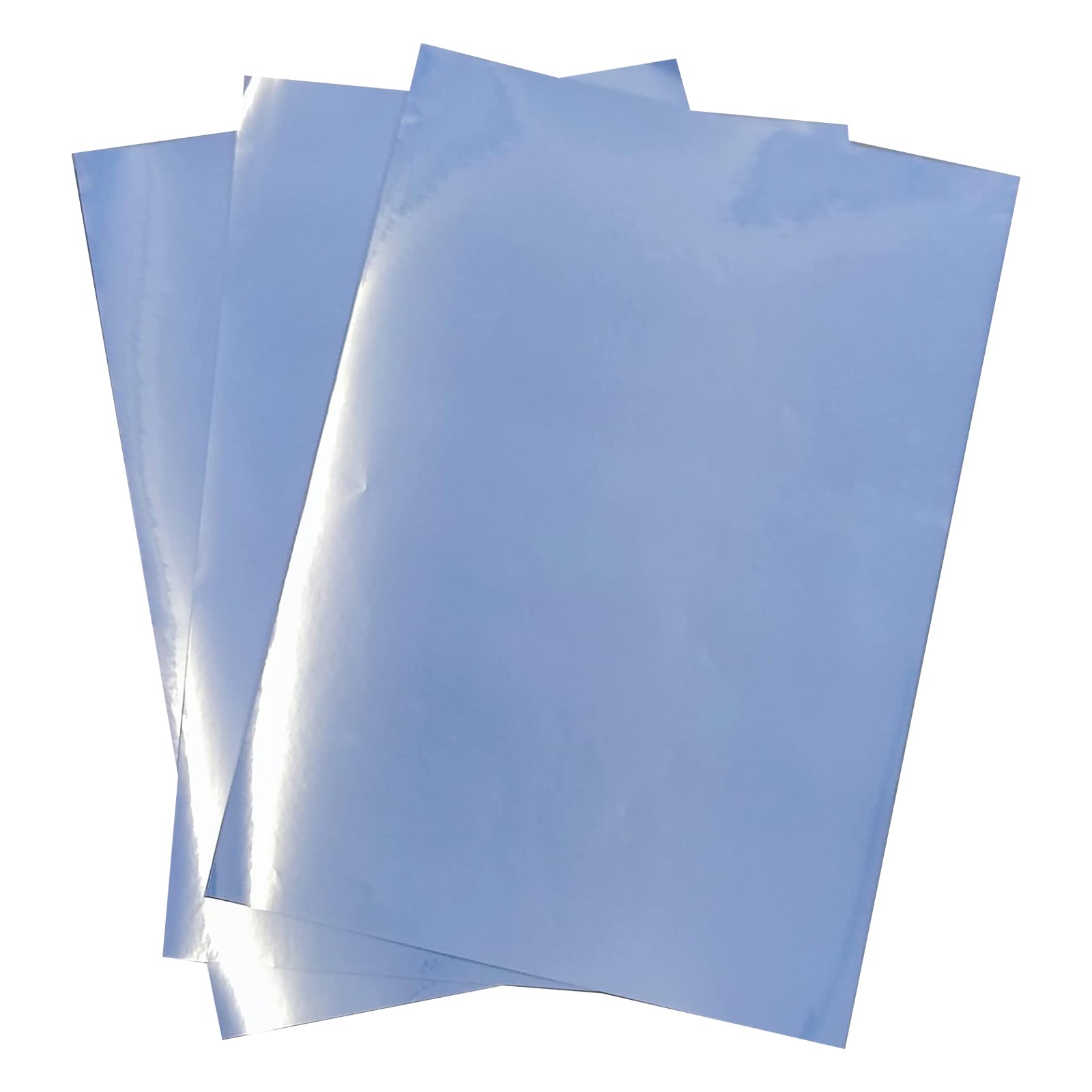 A4 Printable PET Vinyl Sticker Paper Blank Label Printing Material Waterproof Self-Adhesive For Inkjet Printer Gold Silver
