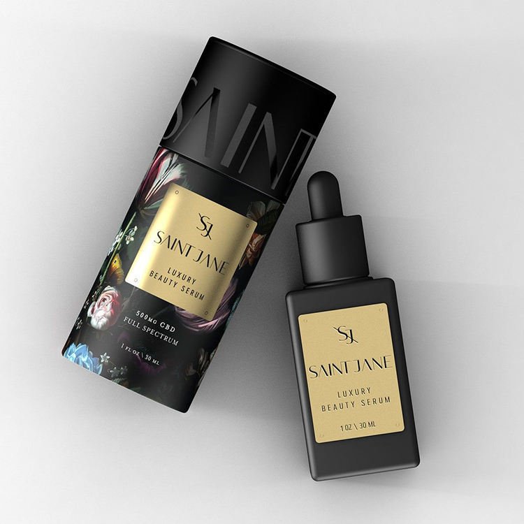Printing Fashionable Waterproof Custom Perfume Bottle Sticker essential Oil Label Printing Used Cosmetic Vinyl