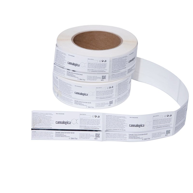 Custom Sticker Cosmetic Packaging Labels Adhesive Waterproof Stickers