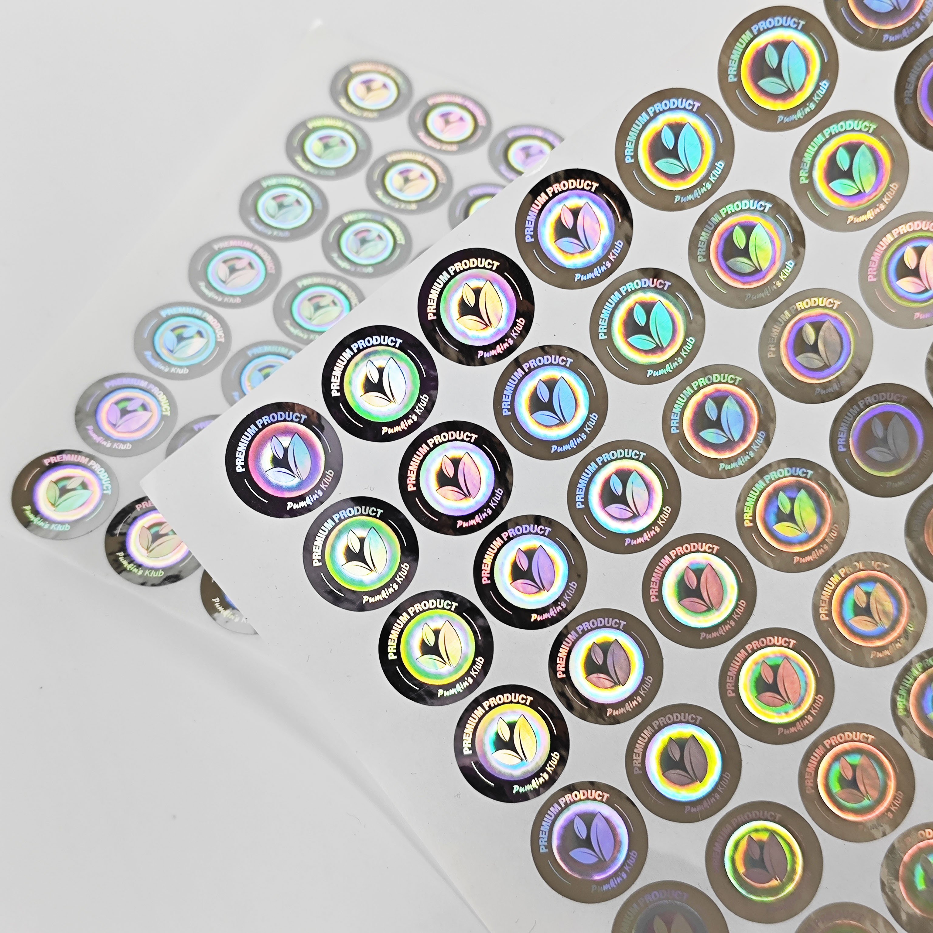 Custom anti-counterfeiting warranty sticker , 3D Security Hologram sticker custom Logo, Tamper-resistant stickers