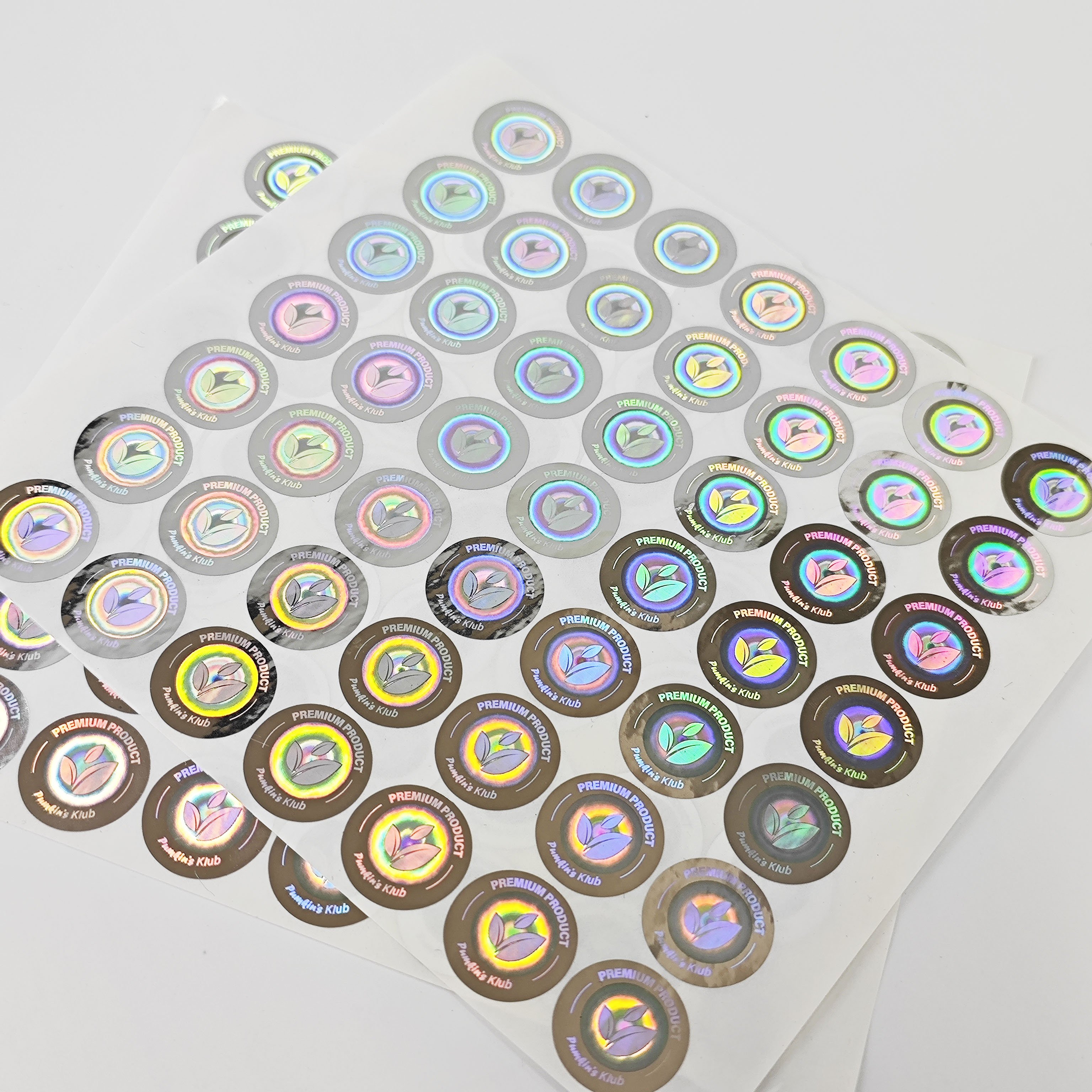 Custom anti-counterfeiting warranty sticker , 3D Security Hologram sticker custom Logo, Tamper-resistant stickers