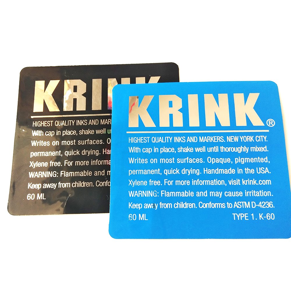 Waterproof Custom Logo Printed Silver Gold Foil Label Sticker Packaging Metallic Die Cut Custom Silver Vinyl Stickers