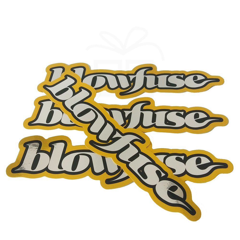 Waterproof Custom Logo Printed Silver Gold Foil Label Sticker Packaging Metallic Die Cut Custom Silver Vinyl Stickers