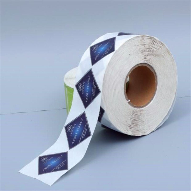 self adhesion custom printing die cut waterproof removable bopp pet paper decoration round seal label vinyl sticker
