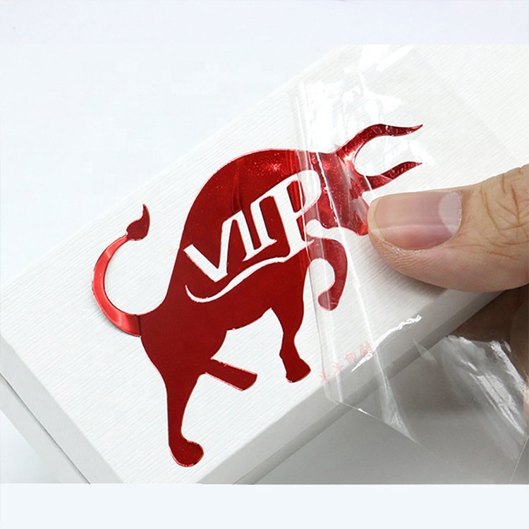 High Quality Popular Heat Gold Transfer Vinyl Stickers Electroforming Metal Nickel 3D Sticker UV DTF