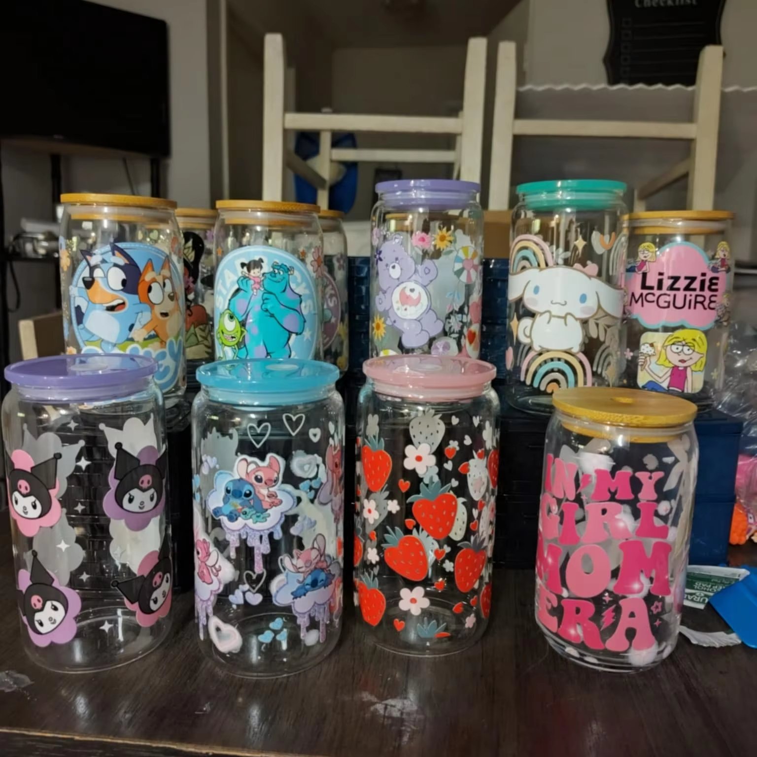 Low Price Direct Sales Slightly Imperfect Products Film AB UV DTF Cup Wrap Sticker Cold Transfers For 16oz Cups