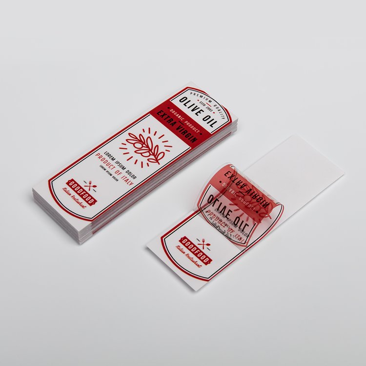 Custom Self Adhesive Silver Bopp Roll Sticker Soft Touch Printing Bottle Label For Hair Oil Product