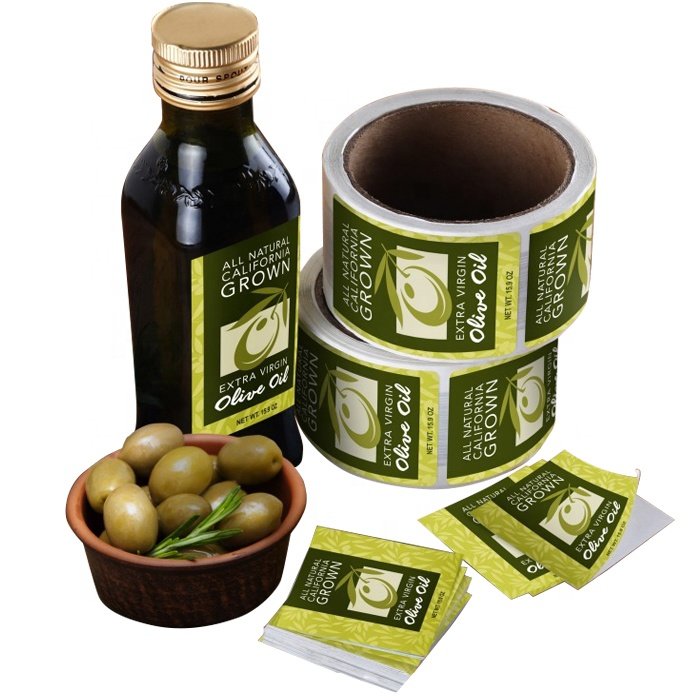 Custom Self Adhesive Silver Bopp Roll Sticker Soft Touch Printing Bottle Label For Hair Oil Product
