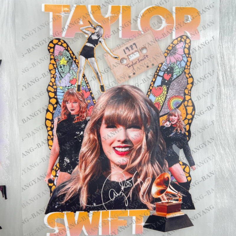 factory dtf transfer sticker screen transfers printing designs ready to press heat transfer for t shirt