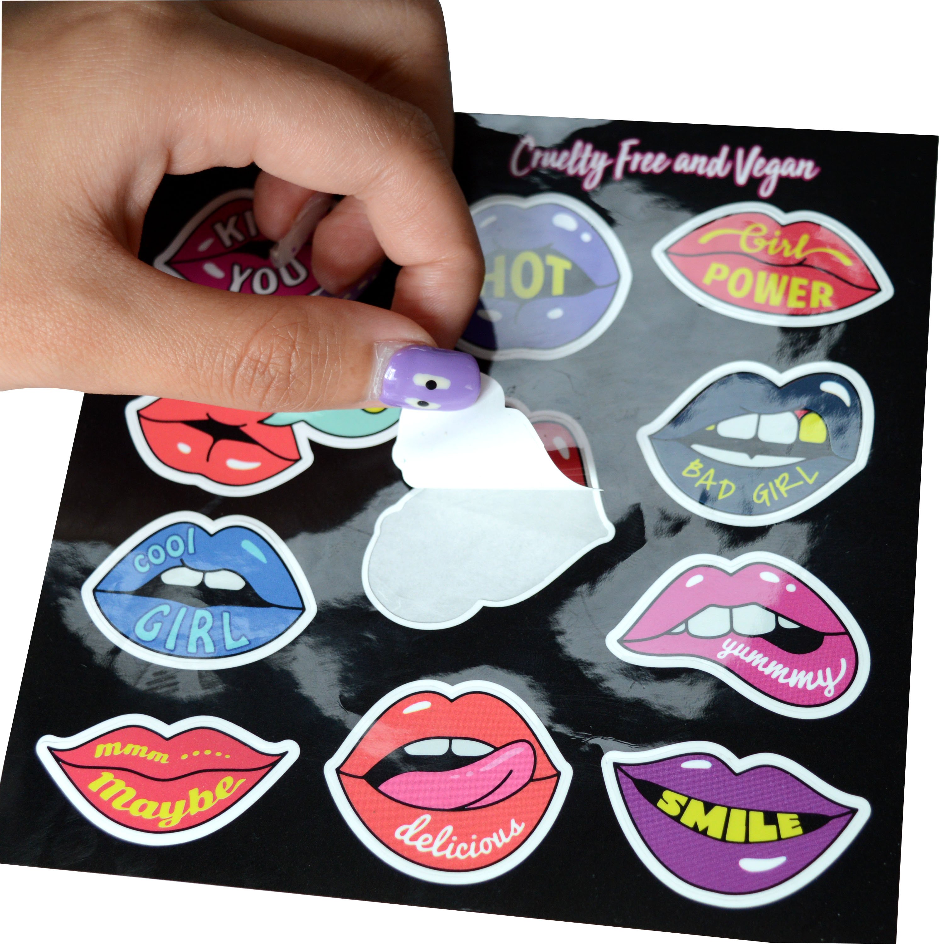 Custom Kiss Cut Vinyl Stickers sheets Printing packaging label Adhesive Waterproof kiss cut logo stickers