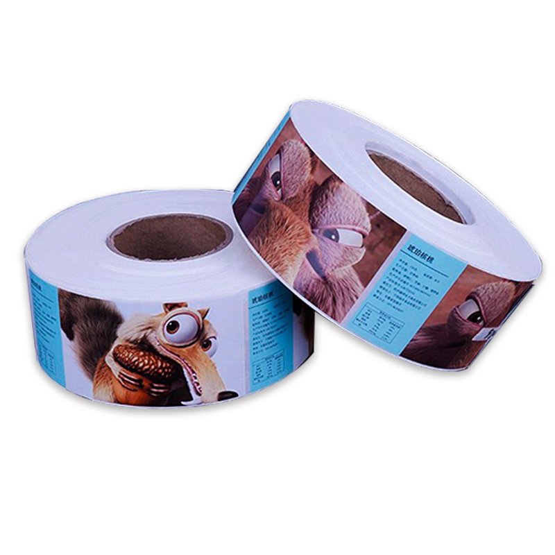 Custom Logo Printed Adhesive Paper Thank You Seal Label Sticker Roll for Packaging