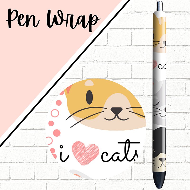 Wholesale Custom stickers Scratch Proof uv dtf pen wraps Transfer Film Decals For Ballpoint Pen wrap dtf sticker for pens