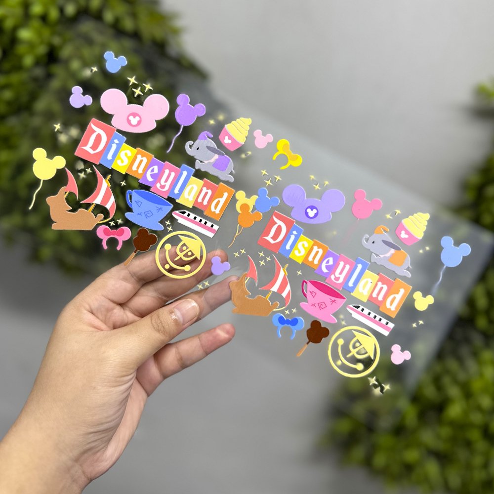 Preferential Price Custom Printing Hot Selling Transfer Logo Label UV DTF Cup Wrap Transfers Stickers For Water Bottle