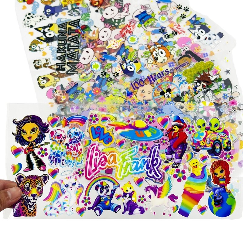 Wholesale Anime Logo UV Color Print 20oz 24oz 40oz Christmas Uv DTF Cup Wraps 16oz Transfer Uvdtf Cold Wrap Crystal Sticker