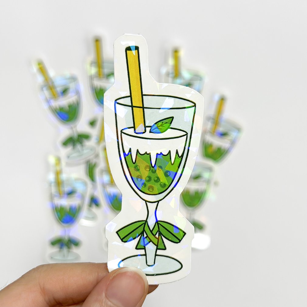 Easy Peel UV Resistant Printing Waterproof Durable Packaging Sticker Vinyl PVC Self Adhesive Die Cut Logo Sticker