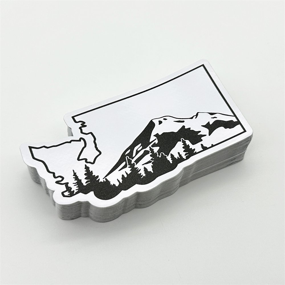 Custom Design Die Cut Waterproof Cartoon Sticker For Laptop Vinyl Adhesive Print Diecut Advertising Stickers