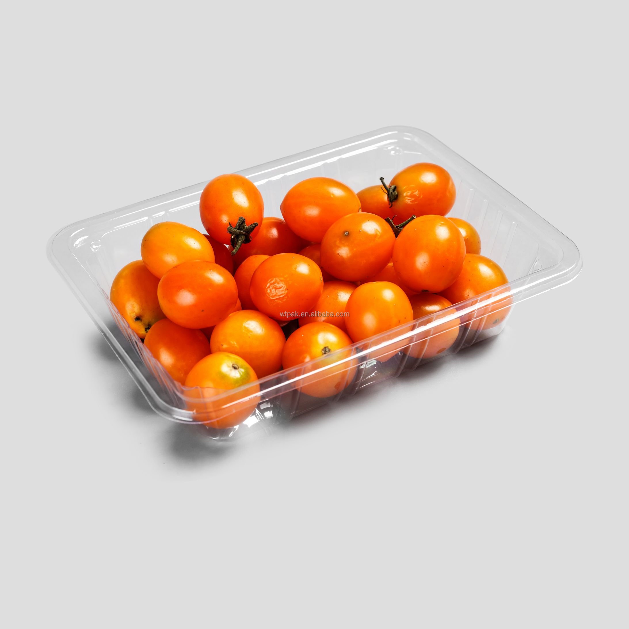 Fresh Produce customized Round Square blister Plastic fruit packaging Trays packaging boxes