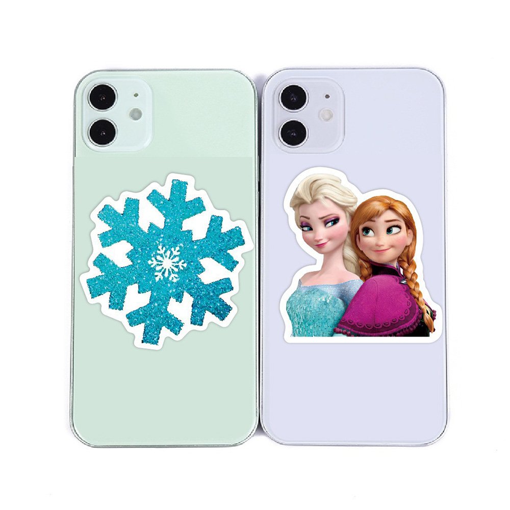 Cartoon Cute Frozen Elsa Anna Olaf Hans Graffiti Sticker Bottles Luggage Laptop Decoration Waterproof Label Sticker Toy For Kids