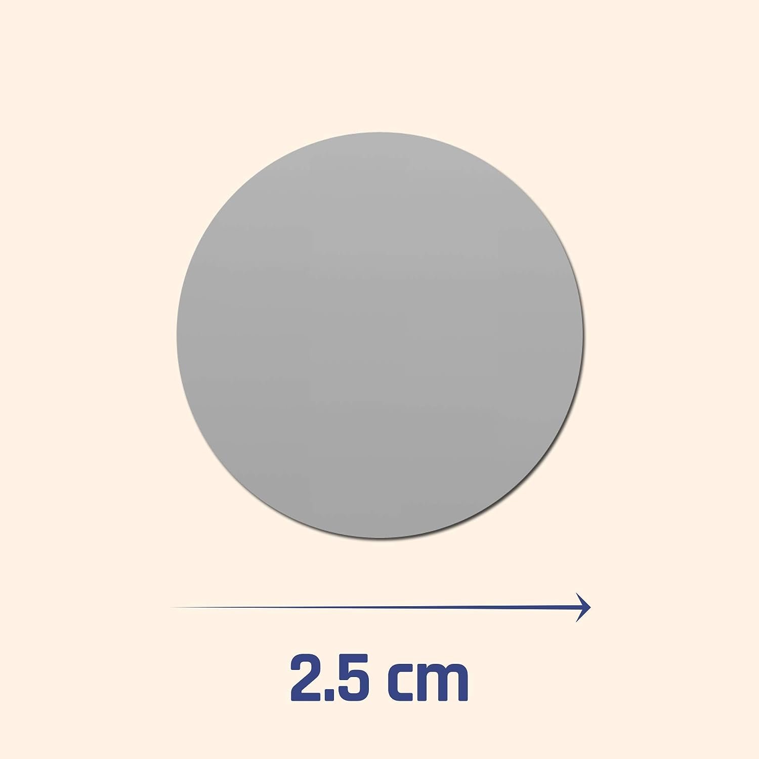 Round Scratch Off Labels 1inch (silver) 5 sheets 150 labels Manual Scratch Off Labels Sticker Tape