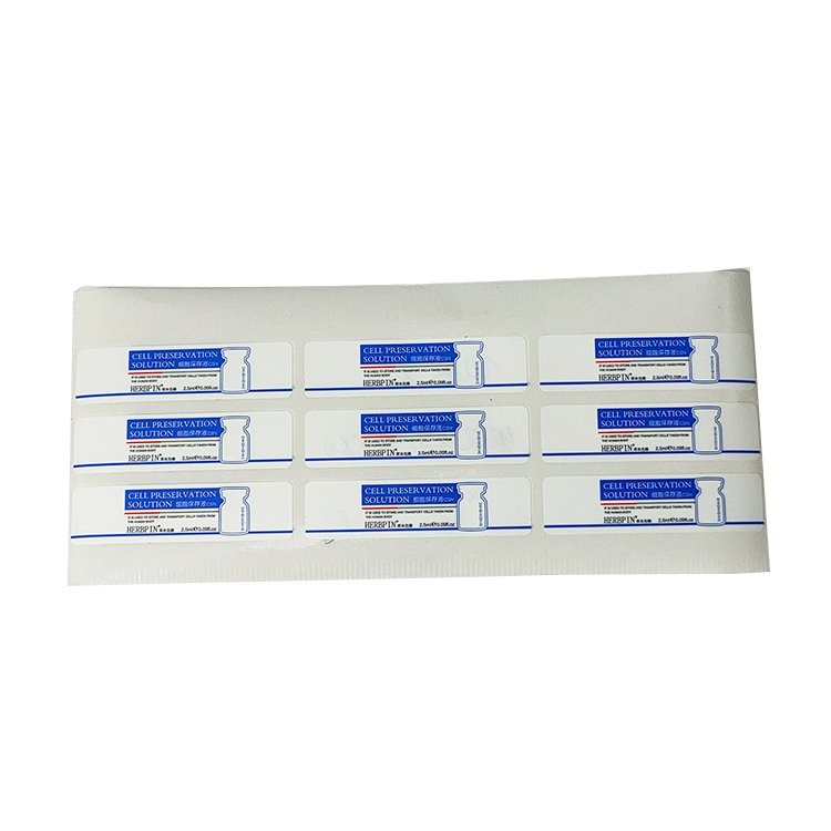 Nice and Cheap Custom Logo Printed cosmetic Sticker Waterproof Self Adhesive Bottle Packaging Label Custom Cosmetic Stickers