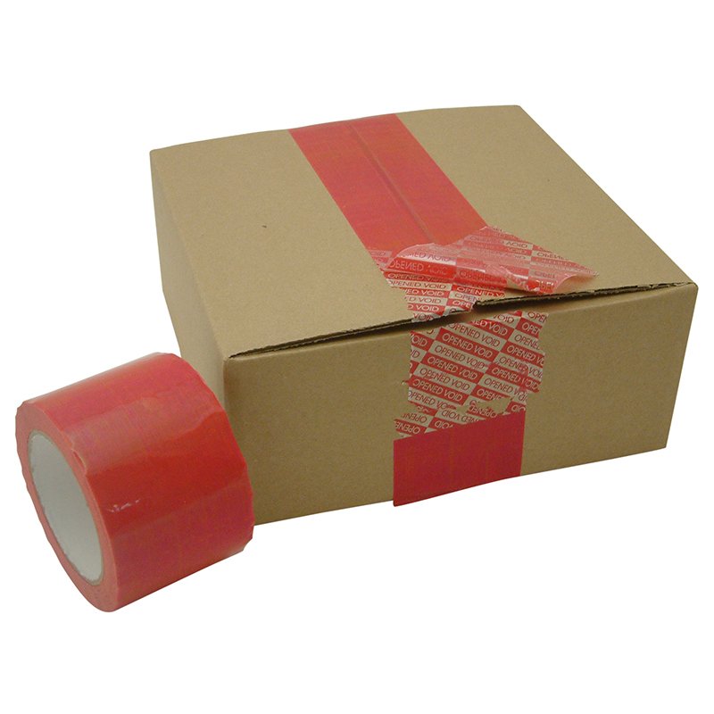Self Adhesive Void Open Transfer Security Warranty Tamper Evidence Void Open Tape For Packing