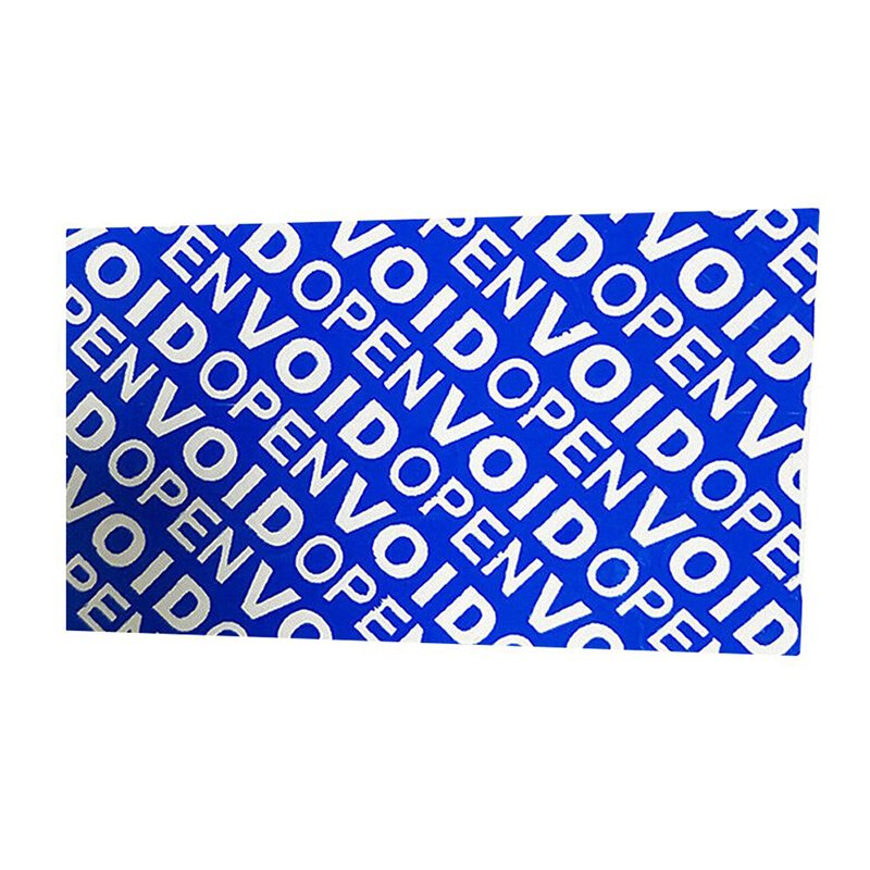 Self Adhesive Void Open Transfer Security Warranty Tamper Evidence Void Open Tape For Packing