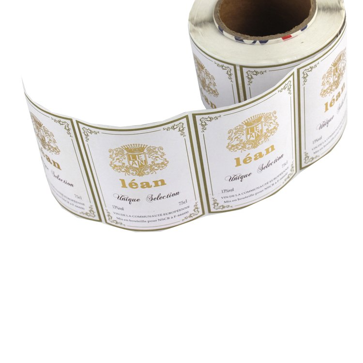 Custom logo paper label sticker printing service 3d, decorative sticker