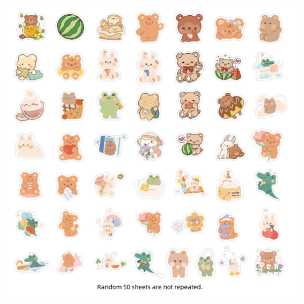 Hot Sale Cheap Custom Design Cartoon Anime Custom Stickers Printing Die Cut Waterproof Sticker For Children
