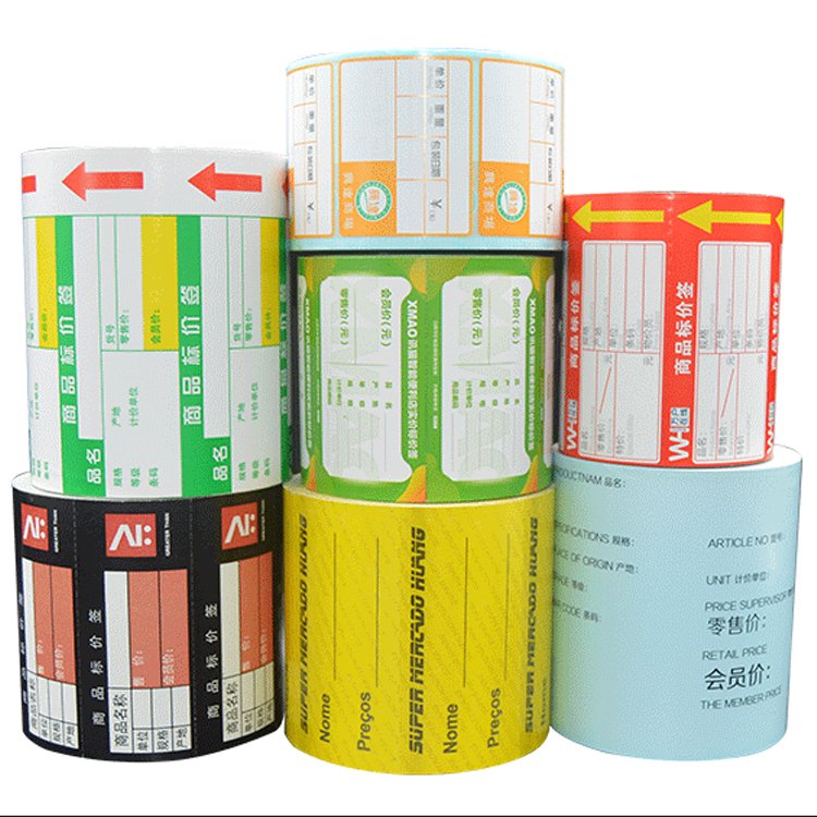Wholesale Thermal sticker roll shipping label waybill sticker A6 self adhesive direct thermal label paper 4X6 thermal label