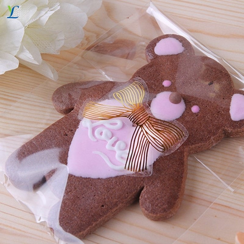 Custom Stickers Logo Labels Japan-style Transparent Tape Round Bronzing Pattern Paste
