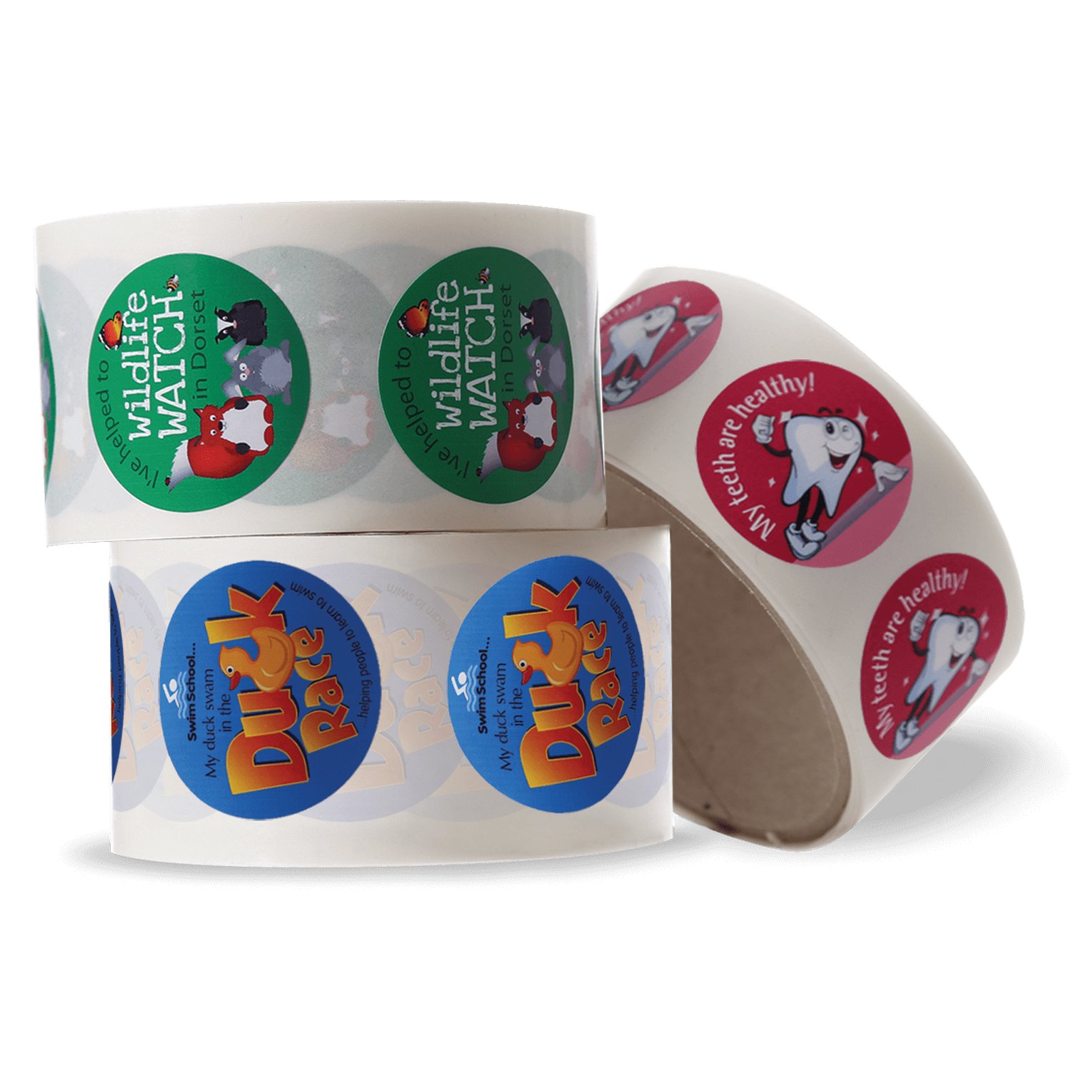 Wholesale Recyclable Custom stickers 100pcs Printed Thank You Stickers For Small Business