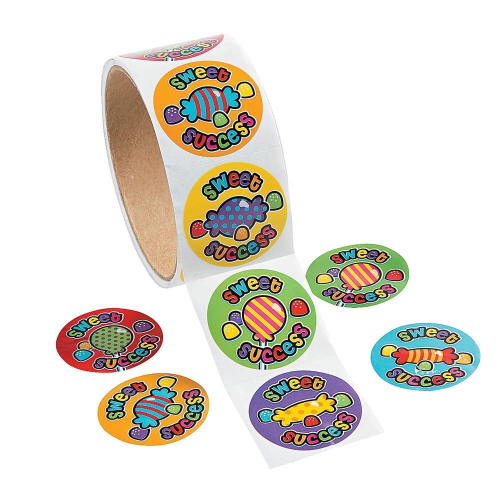 Wholesale Recyclable Custom stickers 100pcs Printed Thank You Stickers For Small Business