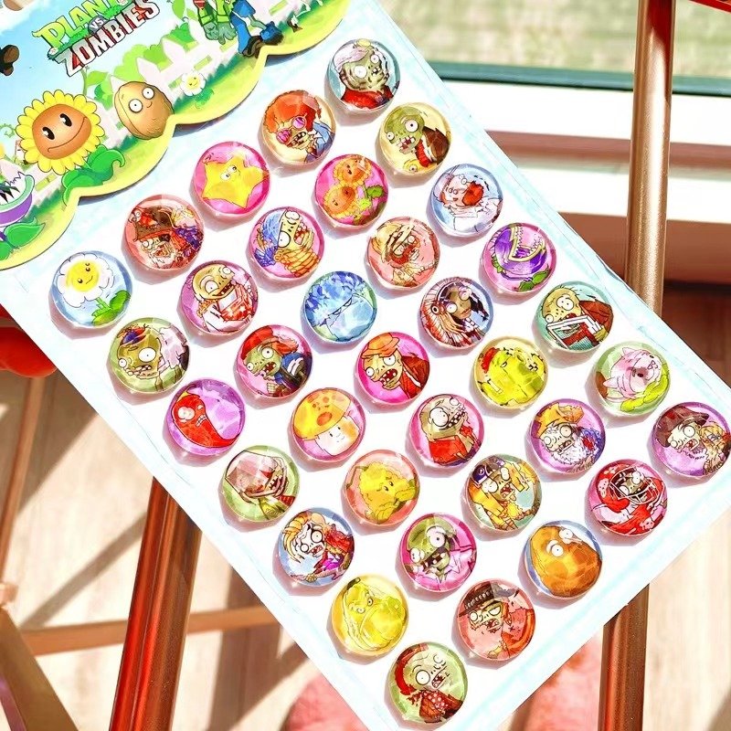 Cartoon Gem Face Crystal Glitter Pearl Sheets 3D Epoxy Custom Logo Stickers Packaging Labels