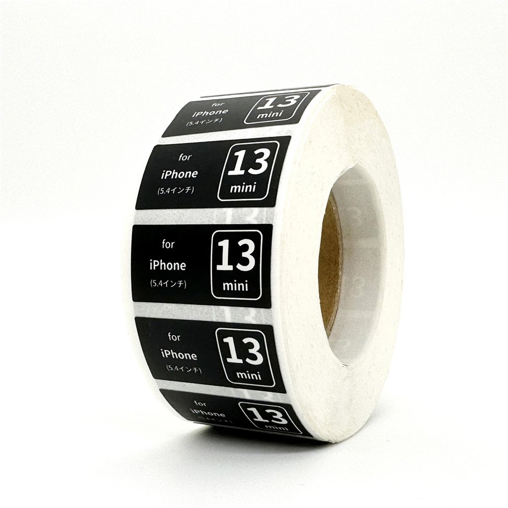 Custom Private Design Matt Finish Printing Self-adhesive Rectangle Shape Roll Pvc Stickers